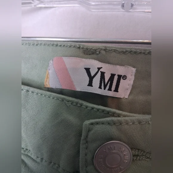 YMI Light Green 1X Women's Pants - Picture 2 of 5
